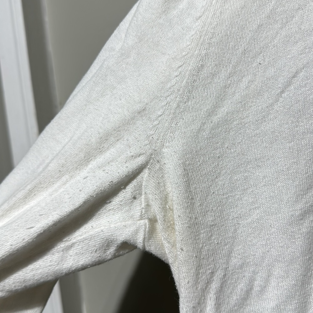 J. Crew Factory Lightweight White Caryn Cardigan. Plus Size XXL - Picture 7 of 9